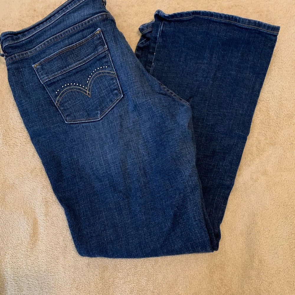 🔥Levis 515 Boot cut jeans. Sz 16 Short